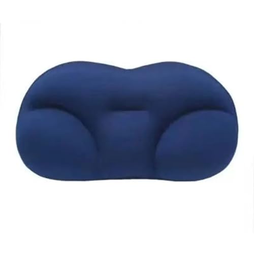 JBJYGSG Memory-Schaum-Kissen, rundum eiförmiges Wolkenkissen, weiches Bettkissen, Stillkissen, 3D-ergonomisches Schlafen, ergonomisches Kissen aus Memory-Schaum(Dark Blue) von JBJYGSG