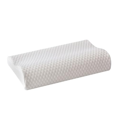 JBJYGSG Orthopädisches Kissen 50 x 30 cm, Höhe 10, Memory-Schaum-Kissenform mit langsam zurückfederndem Nackenschutz(1pcs-8) von JBJYGSG