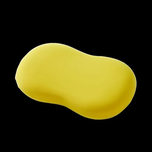 JBJYGSG Weiches Memory-Schaum-Kissen, orthopädisches Kissen, schützt Halswirbel, bequemer Schlaf(Cheese Yellow) von JBJYGSG