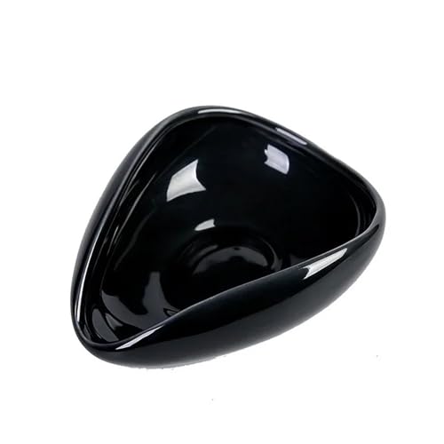 Kaffeebohnen-Dosierbecher, Keramik-Kaffee- oder Tee-Messbehälter, Kaffeepulver-Dosiertablett for Zuhause, Kaffeetablett-Zubehör Kaffee, Tee(Black) von JBJYGSG