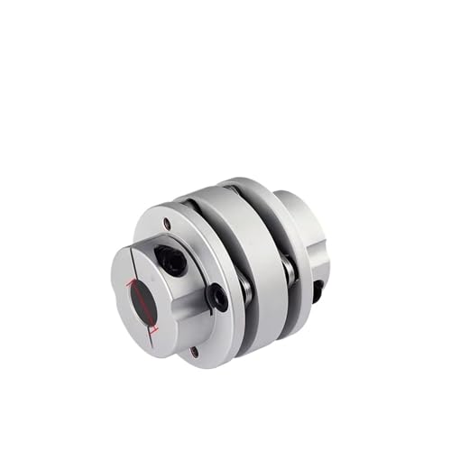 CLT-Kupplung Doppelflansch-Membrankupplung Aluminiumlegierung elastische Verbindungshülse mit Passfederkupplung CLT-82X98 CNC-Teile(CLT-82X98-30x30) von JBKJGWYA