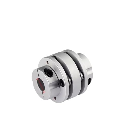 CLT coupling double flange diaphragm coupling aluminum alloy elastic connection sleeve with keyway coupling CLT-56X62 CNC parts(CLT-56X62-15x20) von JBKJGWYA