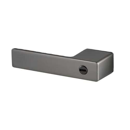 JBKJGWYA Minimalistisches magnetisches, leises Türschloss aus Zinklegierung for Innenschlafzimmer, ökologischer Türgriff for Badezimmer([distinguished] whitemagneticsilentdoorlock) von JBKJGWYA