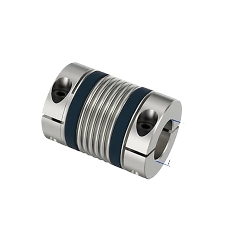 Kupplung LB D40L50/58 Flexibler Faltenbalg Motorkupplung Hochelastische Aluminium CNC Kupplung for 3D-Drucker (LB-B-D40L58-14X14) von JBKJGWYA