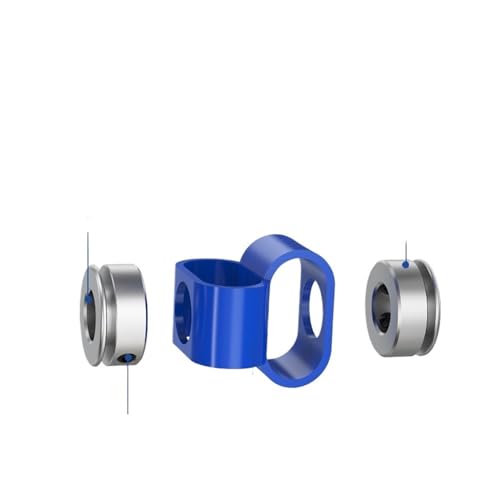 LS D D23L24 8-Font-Encoder-Kupplung, Doppelringkupplung, flexibler elektrischer Anschluss for CNC-3D-Drucker aus Aluminiumlegierung(8mmX8mm) von JBKJGWYA