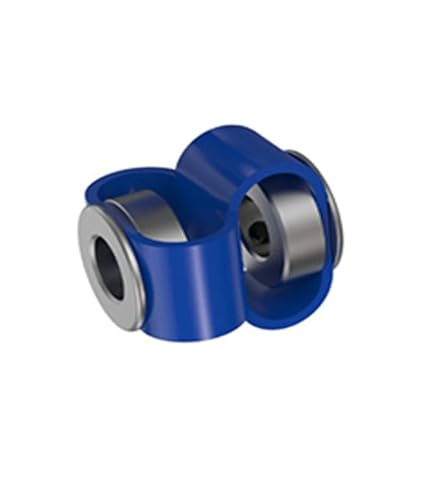 LS D D23L24 8-stellige Encoder-Kupplung, Doppelringkupplung, flexible Aluminiumlegierung, CNC-3D-Drucker, elektrischer Steckverbinder(6mmX8mm) von JBKJGWYA