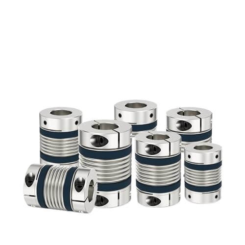 Wellenkupplung CHBG LB B D82L100 Faltenbalg Flexible Motorkupplung CNC-Aluminium Hochelastisches Universalgelenk 3D-Drucker Kardan(LB-B-D82L100-32X32) von JBKJGWYA