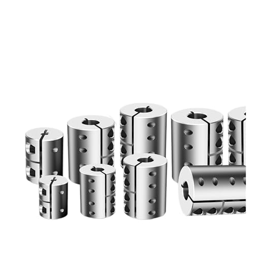 Wellenkupplung LL D40L50 Spider starrer Drehmomentmotor-Anschluss, Kupplung, CNC-Aluminium-Universalgelenk, 3D-Drucker, Kardan, Rc(LL-B-D40L50-8X8) von JBKJGWYA