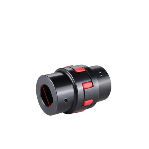 XL5 Sternkupplung Pflaumenblüte elastische Kupplung Klauenkupplung 45# Stahl Hochdrehmomentkupplung Durchmesser 94mm Länge 126mm(XL5-94X126-15x15) von JBKJGWYA