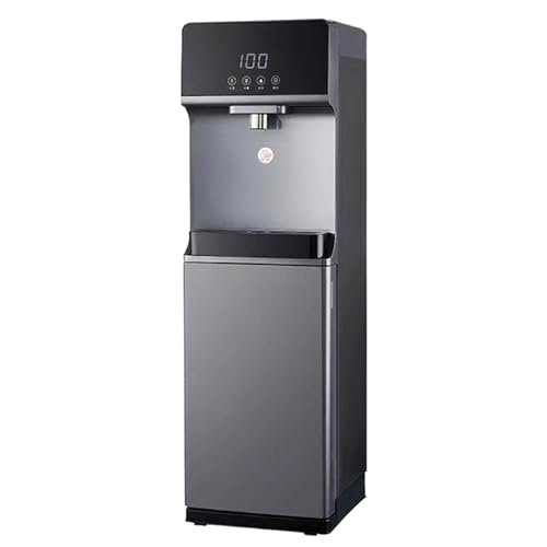 Bodenstehender Wasserspender Mit Intelligenter Kindersicherung,Heiß-/Kaltwasserkühler,einstellbare 5-Segment-Temperatur for Wohnzimmer,Büro,gewerbliche Nutzung,EIS Und Warm(Grey) von JBKNAN