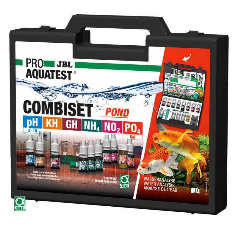 JBL GmbH & Co. KG Teich-Wassertest ProAquaTest Combi Set Pond von JBL GmbH & Co. KG