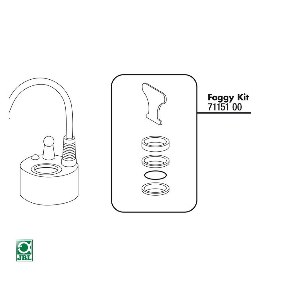 JBL GmbH & Co. KG Terrarien-Nebler Ersatzteil Foggy Ersatzteilset von JBL GmbH & Co. KG