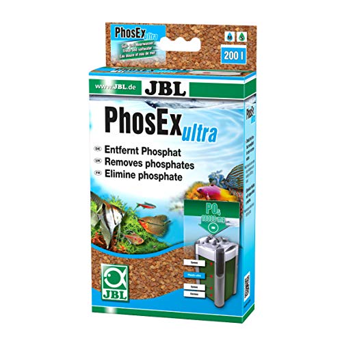 JBL PhosEx ultra 6254100, Filtermasse zur Entfernung von Phosphat aus Aquarienwasser, 340 g von JBL