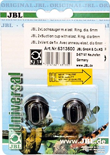 JBL 6313500 Lochsauger (u.a. Thermometer), 6 mm, 2 Stück von JBL