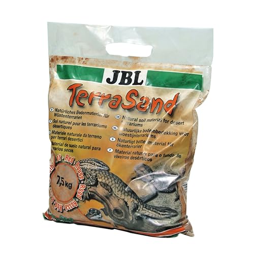 JBL Bodengrund für Wüstenterrarien, roter sand, TerraSand, 7.5 kg von JBL
