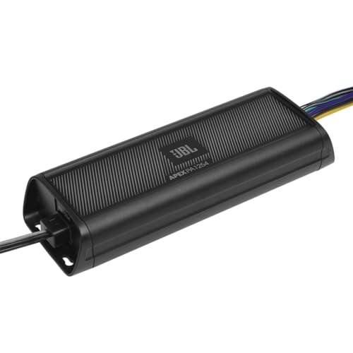 JBL APEX PA1254-4 Kanal Verstärker 1250 Watt - Ultrakompakter und Leistungsstarker Auto & Boot Mini Verstärker Hifi Stereo - Wetterbeständiger Class-D JBL Endstufe für Marine, KFZ & Powersport JBL APEX PA1254-4 Kanal Verstärker 1250 Watt - Ultrakompakter und Leistungsstarker Auto & Boot Mini Verstärker Hifi Stereo - Wetterbeständiger Class-D JBL Endstufe für Marine, KFZ & Powersport von JBL