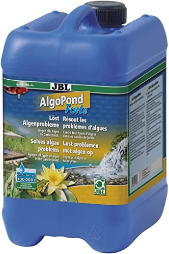 JBL AlgoPond Forte 27408 Wasseraufbereiter gegen alle Algen im Gartenteich, 5 l von JBL