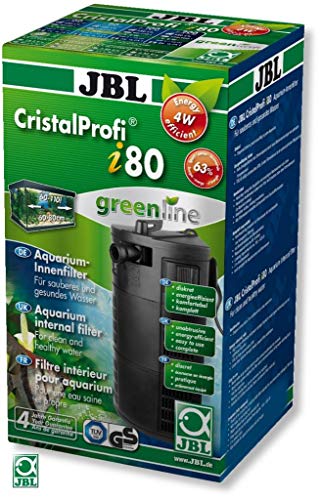 JBL CristalProf i80 greenline Energieeffizienter Innenfilter für Aquarien mit 60-110 L, 6097200 JBL CristalProf i80 greenline Energieeffizienter Innenfilter für Aquarien mit 60-110 L, 6097200 von JBL