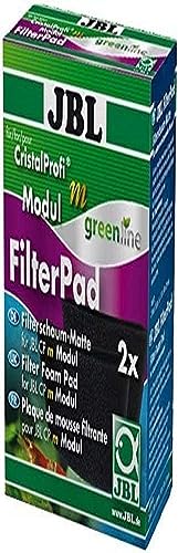 JBL CristalProfi m greenline Modul FilterPad 6096800, Ersatz-Filtermatte, 13 x 9 cm, 2 Stück von JBL