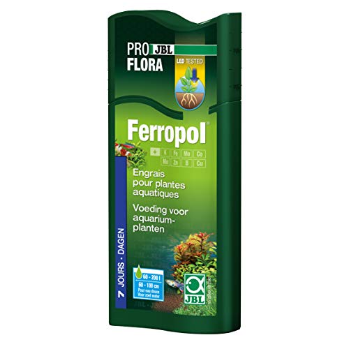 JBL Ferropol Dünger für Wasserpflanzen, 250 ml (für 1000 l Süßwasser) von JBL