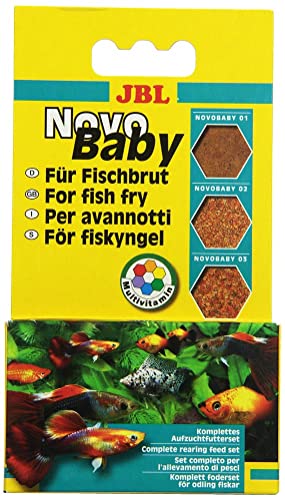 JBL NovoBaby 30254 Aufzuchtfutter-Set für Jungfische lebendgebärender Aquarienfische, 3 x 10 ml JBL NovoBaby 30254 Aufzuchtfutter-Set für Jungfische lebendgebärender Aquarienfische, 3 x 10 ml von JBL
