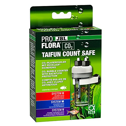 JBL PROFLORA CO2 TAIFUN COUNT SAFE, CO2-Blasenzähler, Eingebaute Rücklaufsicherung von JBL