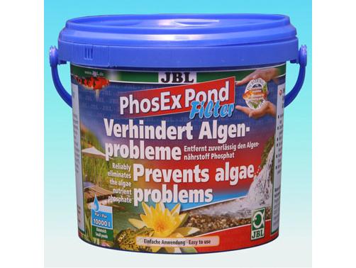 JBL PhosEx Pond Filter 1kg 2,5l braun von JBL Aquaristik