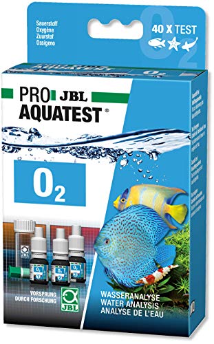 JBL ProAquaTest O2, Wassertest-Set, Sauerstoff, Für Süß-/Meerwasser-Aquarien und Teiche von JBL