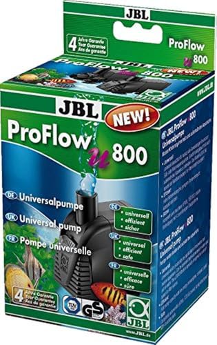 JBL ProFlow u800 60583 Universalpumpe mit 900 l/h zur Umwälzung von Wasser in Aquarien und Terrarien von JBL