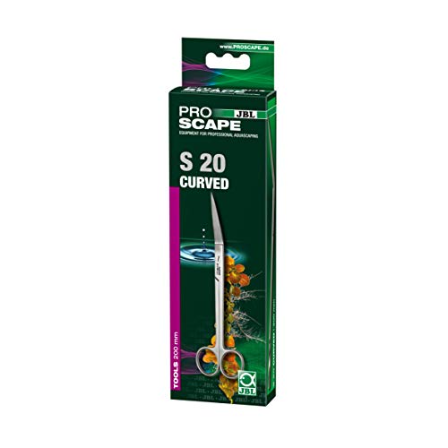 JBL ProScape Tool S 20 curved 61543 Gewinkelte Trimmschere für die Pflanzenpflege in Aquarien von JBL