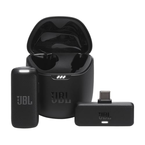 JBL Quantum Stream Wireless Mikrofon – Kabelloses Streaming-Mikrofon mit USB-C Anschluss für Android Geräte – Schwarz JBL Quantum Stream Wireless Mikrofon – Kabelloses Streaming-Mikrofon mit USB-C Anschluss für Android Geräte – Schwarz von JBL