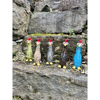 Keramik Huhn | Keramikfigur Hühner Dekoration Keramikschmuck Garten Blau Grau Braun Grün Gartendekoration Geschenkidee Keramik Huhn | Keramikfigur Hühner Dekoration Keramikschmuck Garten Blau Grau Braun Grün Gartendekoration Geschenkidee von JBLivingKeramik