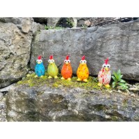 Keramik Huhn Klein | Keramikfigur Hühner Dekoration Keramikschmuck Garten Blau Rot Gelb Grün Gartendekoration Geschenkidee Keramik Huhn Klein | Keramikfigur Hühner Dekoration Keramikschmuck Garten Blau Rot Gelb Grün Gartendekoration Geschenkidee von JBLivingKeramik