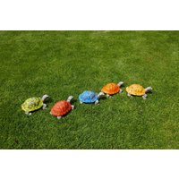 Keramikfigur Schildkröte | Gartendekoration Aus Keramik Blau Grün Gelb Rot Keramikgeschenk Deko Teichdeko Gartenschmuck Tierfigur Keramikfigur Schildkröte | Gartendekoration Aus Keramik Blau Grün Gelb Rot Keramikgeschenk Deko Teichdeko Gartenschmuck Tierfigur von JBLivingKeramik
