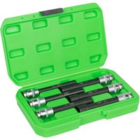 JBM - Set mit 6 x 1/2' Torx (Typ e) extra lange Steckschlüssel 53915 von JBM
