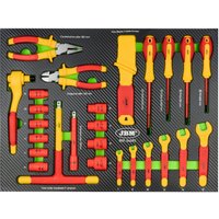JBM54093 VDE Isolierwerkzeug EVA Modul, 26 Stück von JBM
