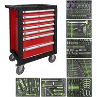 JBM54238 Werkzeugwagen mit 7 Schubladen rot - Spezial-LKW JBM54238 Werkzeugwagen mit 7 Schubladen rot - Spezial-LKW von JBM