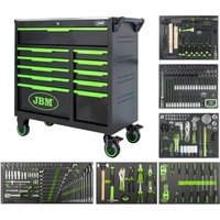 JBM54725 Werkzeugwagen mit 11 Schubladen - montiert JBM54725 Werkzeugwagen mit 11 Schubladen - montiert von JBM
