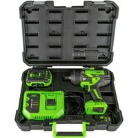 JBM60044C 1/2" 1/2" Akku-Brushless-Schlagpistole mit Koffer von JBM