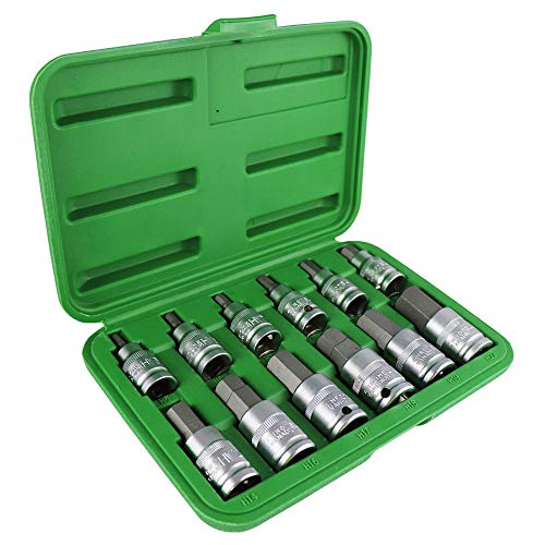 SET DE 12 PIEZAS DE 1/2" PUNTA HEXAGONAL von JBM