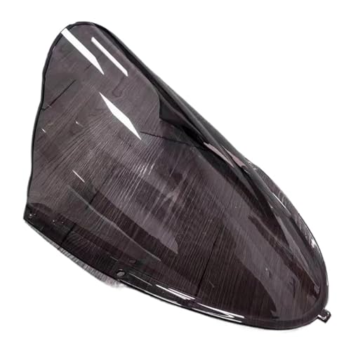 JBPIHZT Für Aprilia RS660 RS 660 2020 2021 2022 2023 2024 Windschutzscheibe Doppelblasen-Windschild Windabweiser Zubehör(Braun) von JBPIHZT