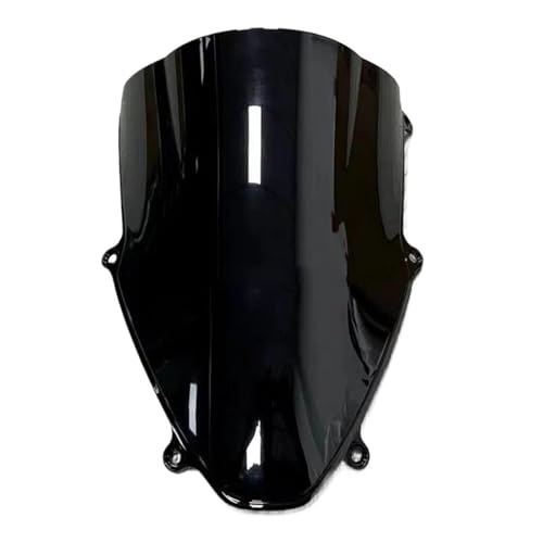 JBPIHZT Für CBR1000RR-R SP CBR 1000 RR-R 2020 2021 2022 2023 Windschutzscheibe Windabweiser Doppelblasen-Verkleidung(SCHWARZ) von JBPIHZT