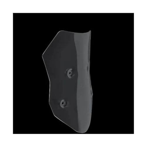 JBPIHZT Für CFMOTO 650MT 650 MT Windschutzscheibenmodifikation Frontscheibe Und Hohe Brustpanzer-Windschutzscheibe Spoiler Windabweiser Motorradzubehör(Gray,64cm) von JBPIHZT
