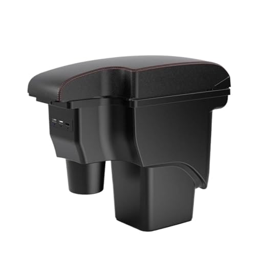 JBPIHZT Für Focus 2 Armlehnenbox Für Focus Mk2 Autoarmlehne Mittelkonsole Aufbewahrungsbox Leder(B1 rtificial leather) von JBPIHZT