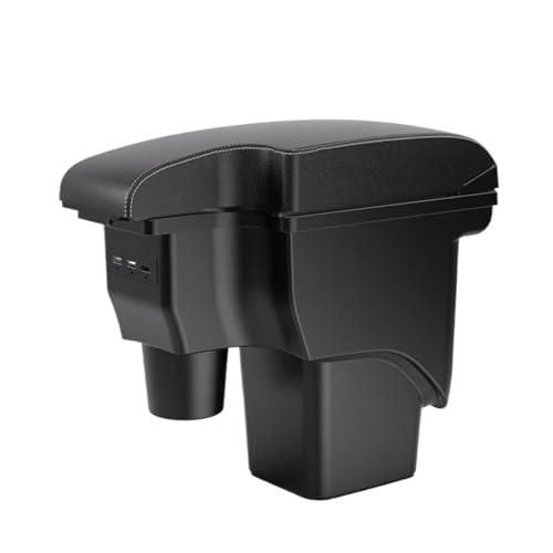 JBPIHZT Für Focus 2 Armlehnenbox Für Focus Mk2 Autoarmlehne Mittelkonsole Aufbewahrungsbox Leder(B3 Artificial leather) von JBPIHZT