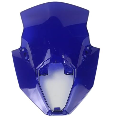 JBPIHZT Für Kawasaki Für Ninja 650 Ex650 ER-6F Er6f 2020 2021 2022 2023 2024 Motorrad Windschutzscheibe Schwarzer Spoiler Deflektor(Blau) von JBPIHZT