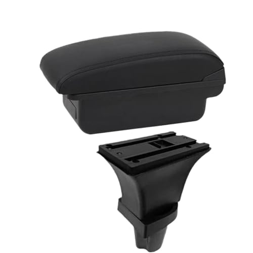 JBPIHZT Für Kia Für Morning Armlehnenbox Für Kia Für Picanto Zentrale Aufbewahrungsbox Auto Innenraum Nachrüstteile Zubehör(A2 schwarze Linie Kein USB) von JBPIHZT