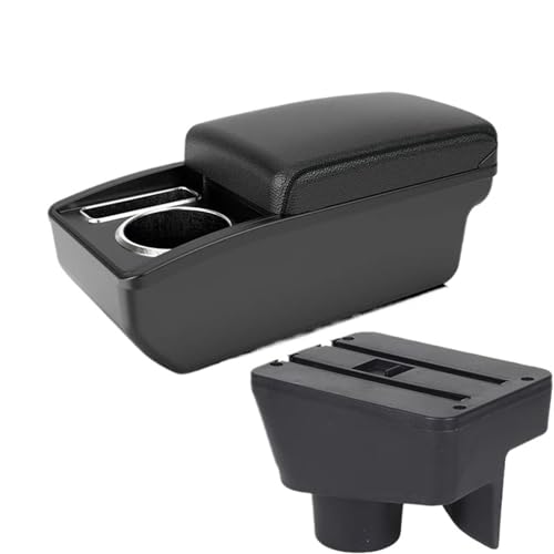JBPIHZT Für Morris Für Garages MG3 Armaturenbrett-Box Für MG MG3 Auto Mittelkonsole Armaturenbrett-Modifikationszubehör Mit USB(A2 schwarze Linie Kein USB) von JBPIHZT