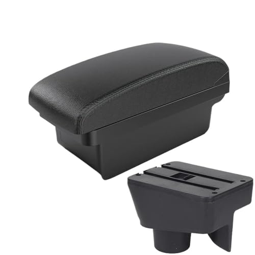 JBPIHZT Für Morris Für Garages MG3 Armlehnenbox Für MG Für MG3 Auto Mittelarmlehne Mit USB(A2 schwarze Linie Kein USB) von JBPIHZT