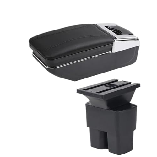 JBPIHZT Für N&issan Für NV200 Armlehnenbox Für NV200 Evalia Armlehnenbox Auto-Armlehnen Aufbewahrungsbox Innenraum Nachrüstteile(Eine schwarze Linie Kein USB) von JBPIHZT